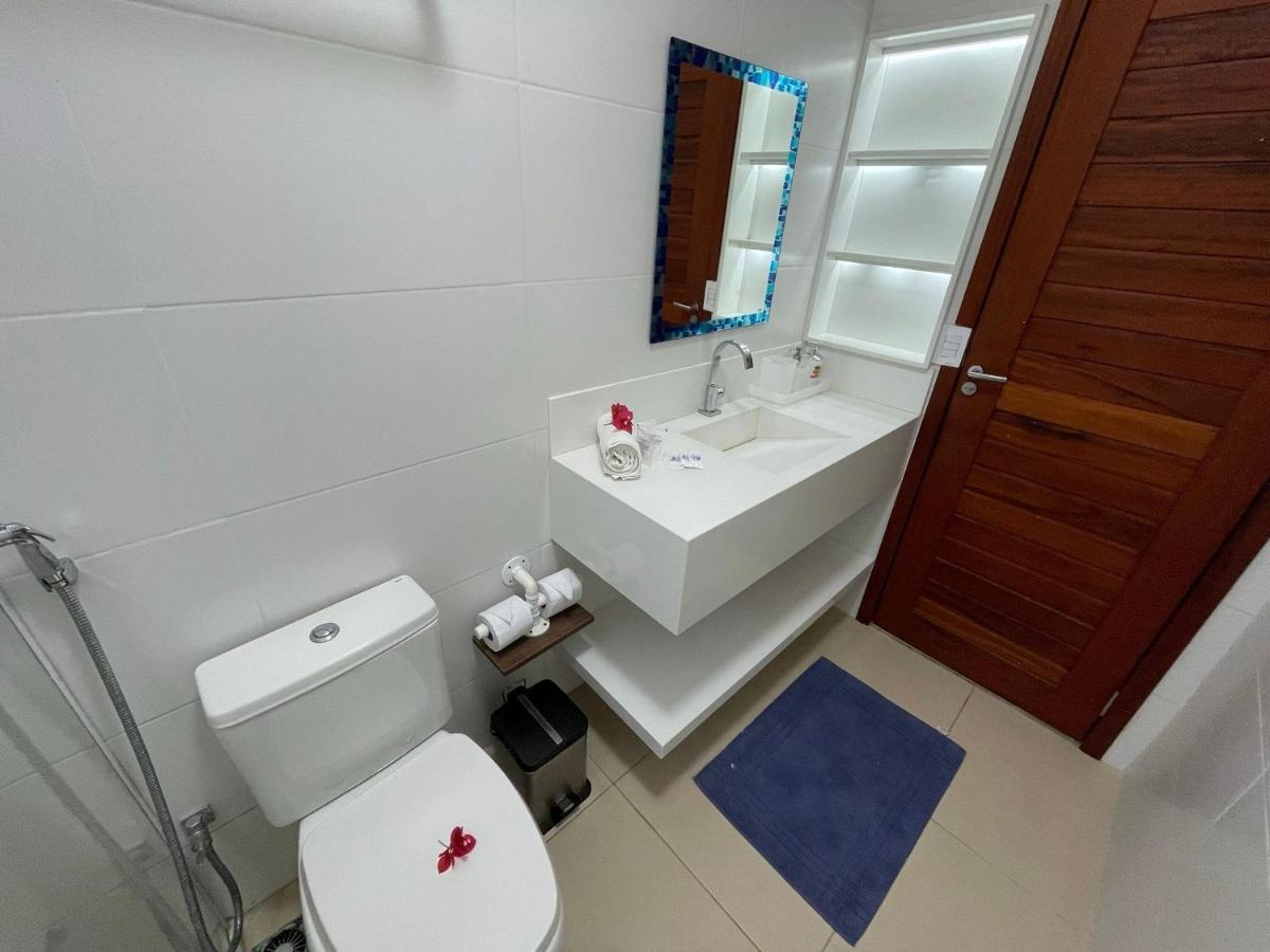 Ap. Peixe Boi Pe Na Areia Com Vista Frontal E Total Para O Mar Barra Grande  Ngoại thất bức ảnh