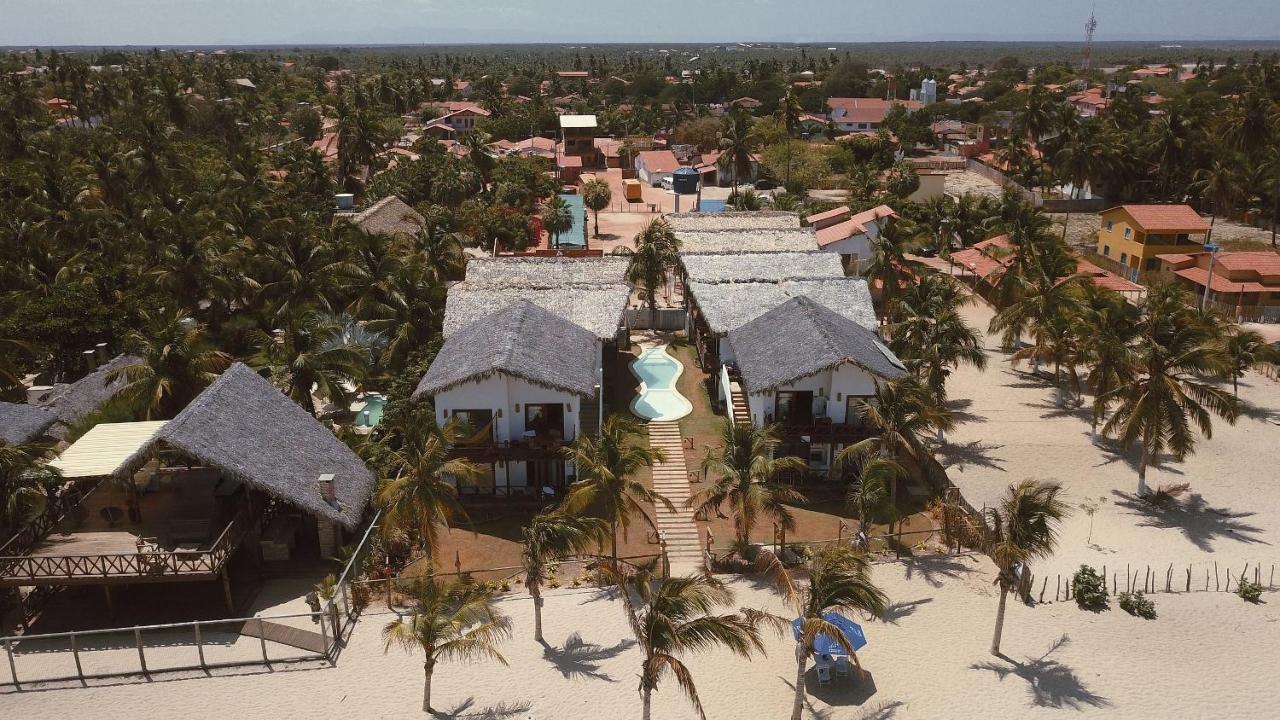 Ap. Peixe Boi Pe Na Areia Com Vista Frontal E Total Para O Mar Barra Grande  Ngoại thất bức ảnh
