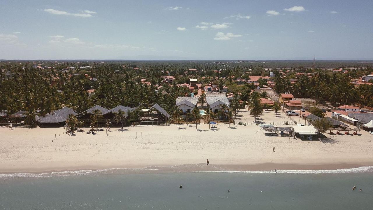 Ap. Peixe Boi Pe Na Areia Com Vista Frontal E Total Para O Mar Barra Grande  Ngoại thất bức ảnh
