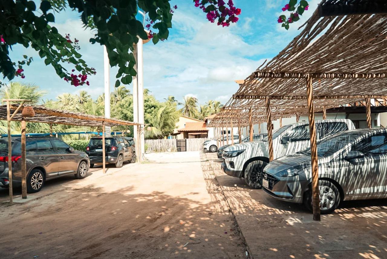 Ap. Peixe Boi Pe Na Areia Com Vista Frontal E Total Para O Mar Barra Grande  Ngoại thất bức ảnh